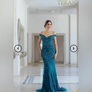 Terani Couture Embellished Dress